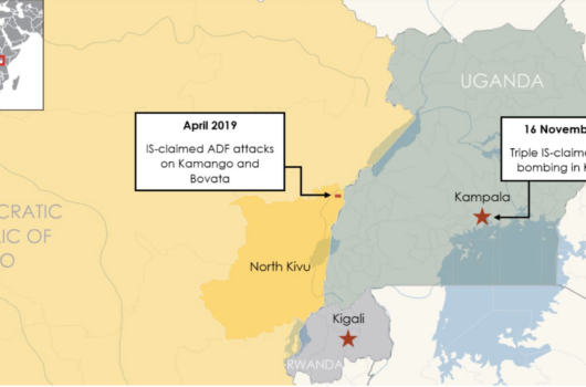 critical places in Uganda, © by Islamic State