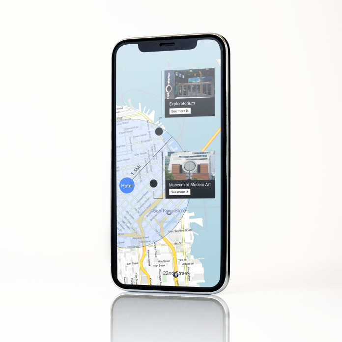 Find your maps on different devices