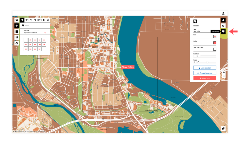 How to create an interactive map - Mapcreator
