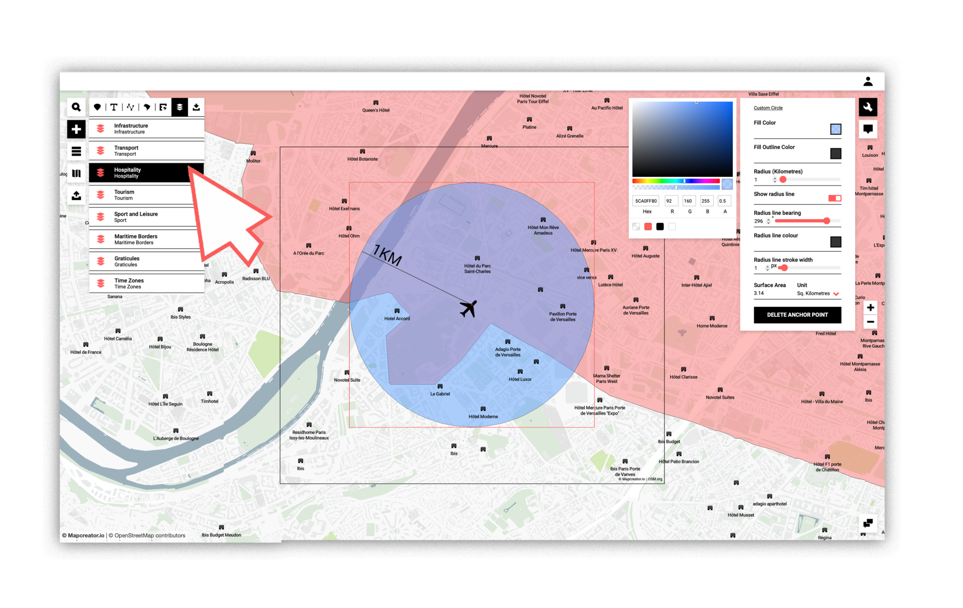 Outil De Cartographie Pour Les Cartes De Localisation Mapcreator