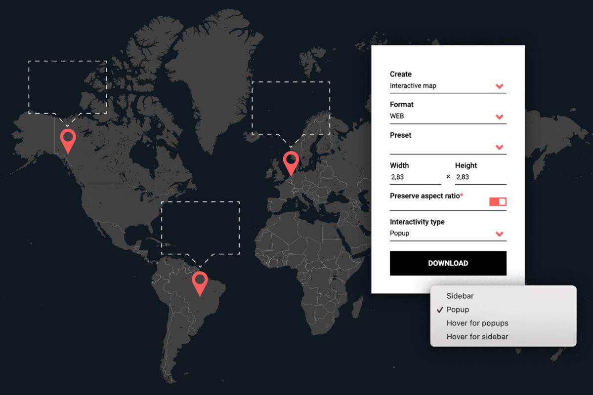 All Interactive Maps and How to Use the Map