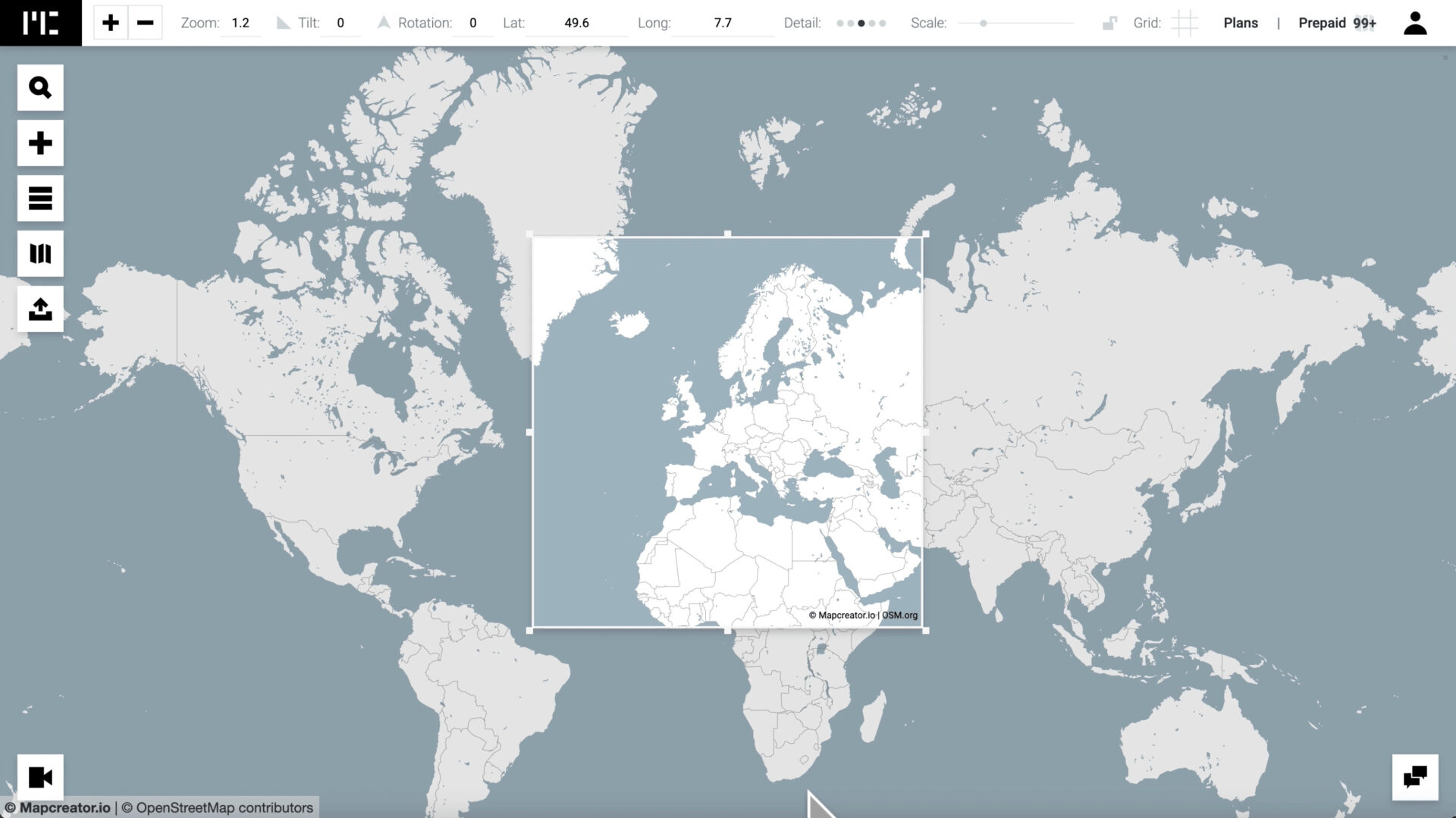 country map generator