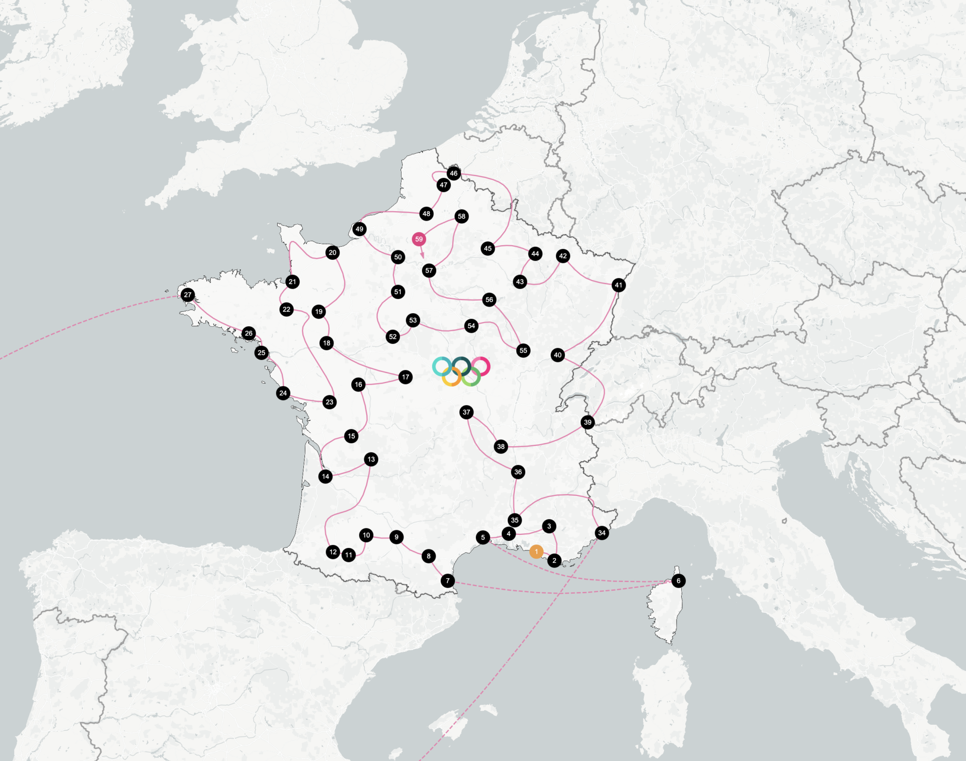 interactive map example made with mapcreator