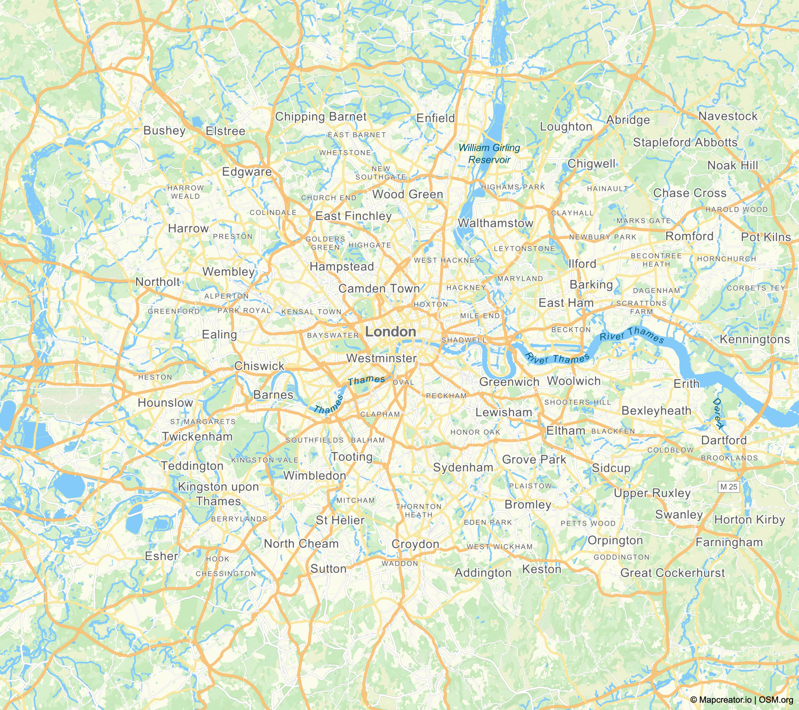 Mapcreator hidden feature detail level, example of a very high detail level set