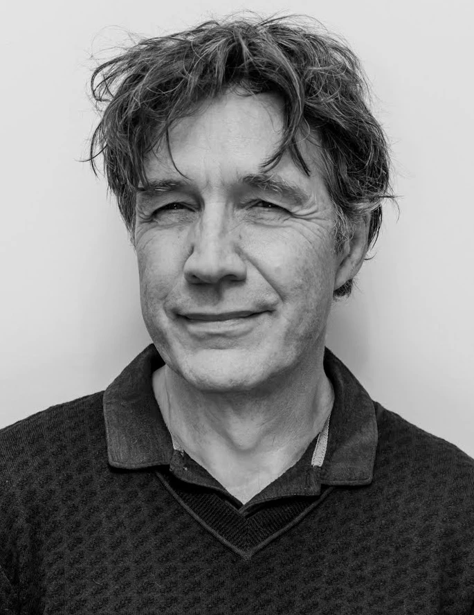 Schwarz-Weiß-Porträt von Rob Bieling