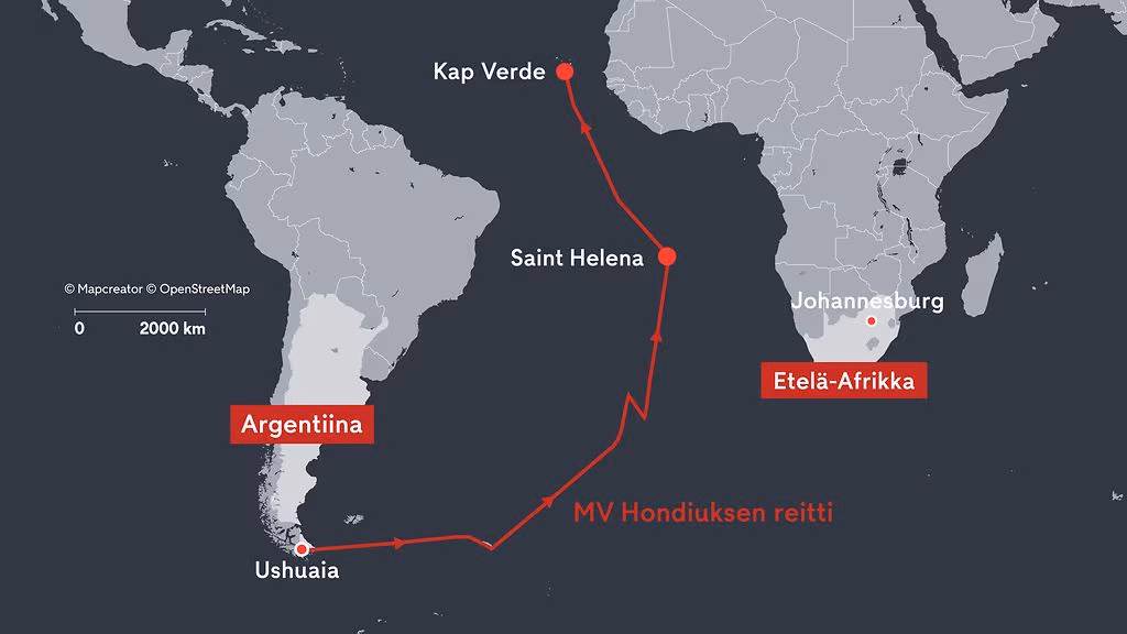 MTV map tracks the spread of hantavirus cases linked to the MV Hondius cruise ship, showing deaths, confirmed infections, evacuations, and quarantine measures across several countries.